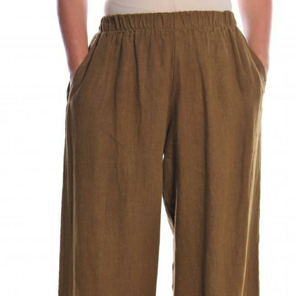 Bryn Walker Heavy Linen Flood Pants 